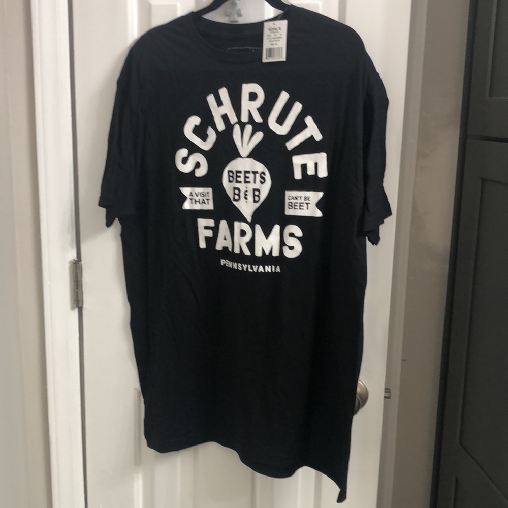The Office Schrute Farms t shirt XL NWT